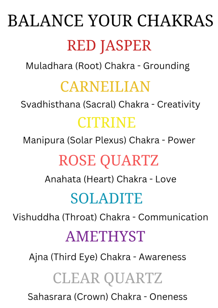 balance your chakras